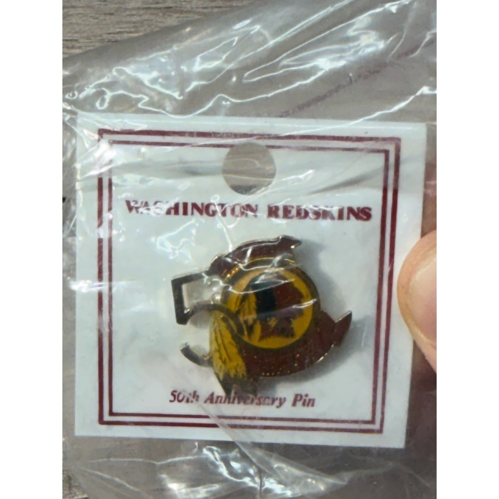 NFL Washington Redskins 50th Anniversary Collectible Pin‎